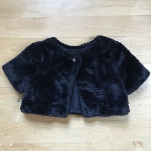 Gymboree “fur” bolero